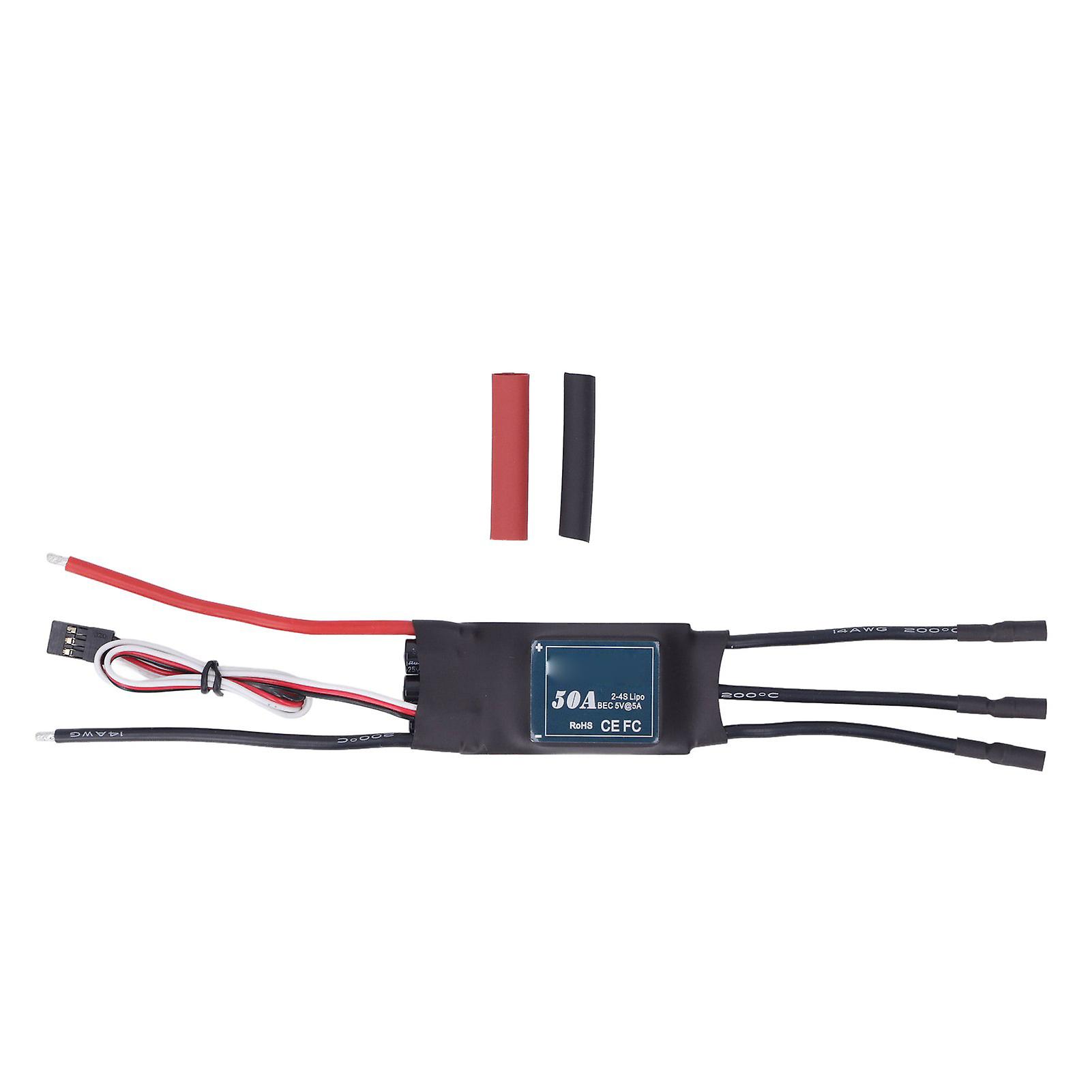 50A Brushless ESC for Fixed-Wing and Helicopter RC Models