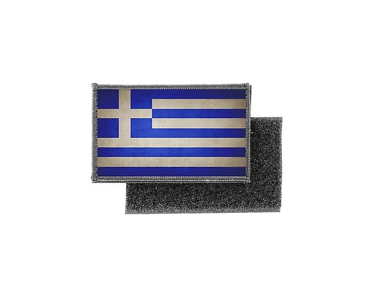 Patch ecusson prints vintage Greek greek flag badge