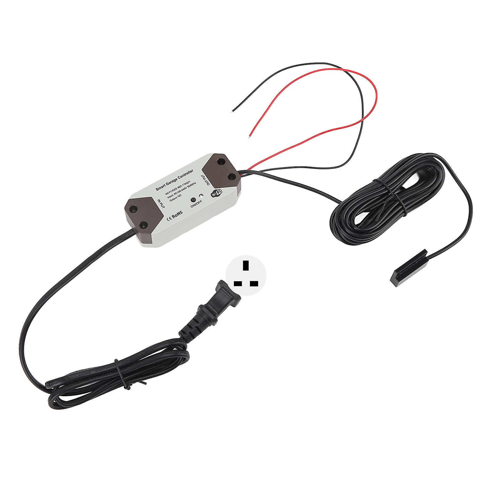 Smart Garage Controller 100-240V ABS 90x40x25mm Wifi Remote