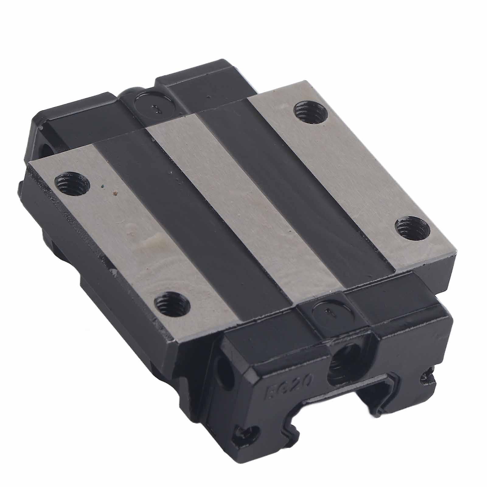 Linear Slide Block HGW20CC 37.84KN Load Bearing Steel Slider Accessory for Guide Rail 