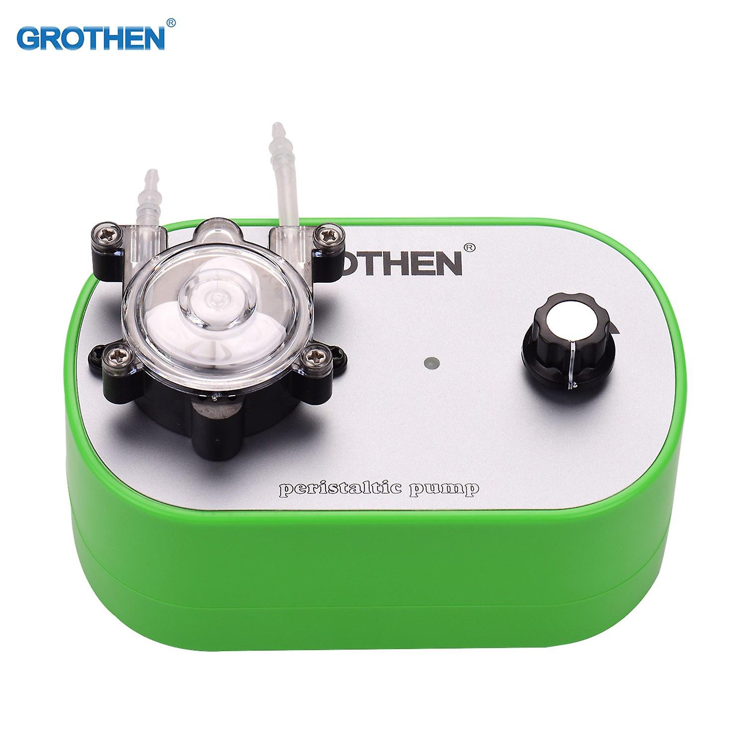GROTHEN G728-1 Peristaltic Liquid Dosing Pumps with Single Pump Head Stepless Speed Flow Control Sma