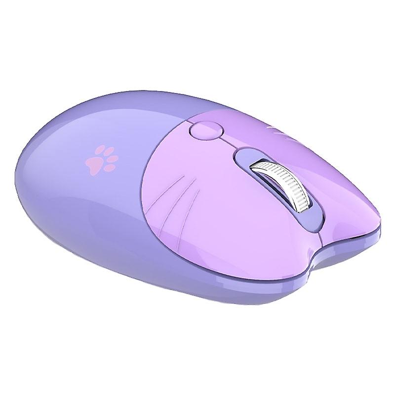 Wireless Mouse, Spec:  Bluetooth Wireless Version (Purple) Bluetooth Wireless Version (Purple)