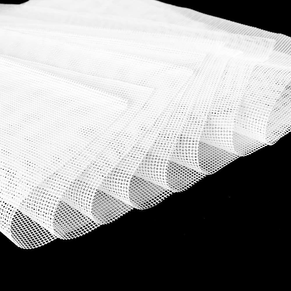 Premium Non Stick Silicone Dehydrator Sheets for Fruit Dryer Mesh White 6 pieces