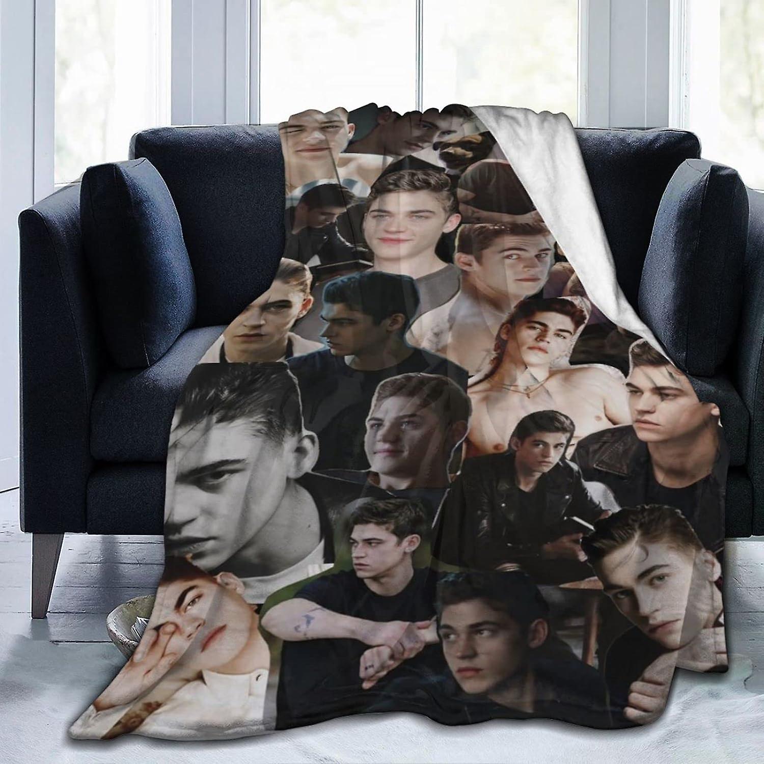 Hero Fiennes Tiffin Fleece Throw , Ultra Soft Cozy Luxury Fuzzy for Couch Bed Sofa, Lightweight Warm Plush s Bedding for All Season ABD15723