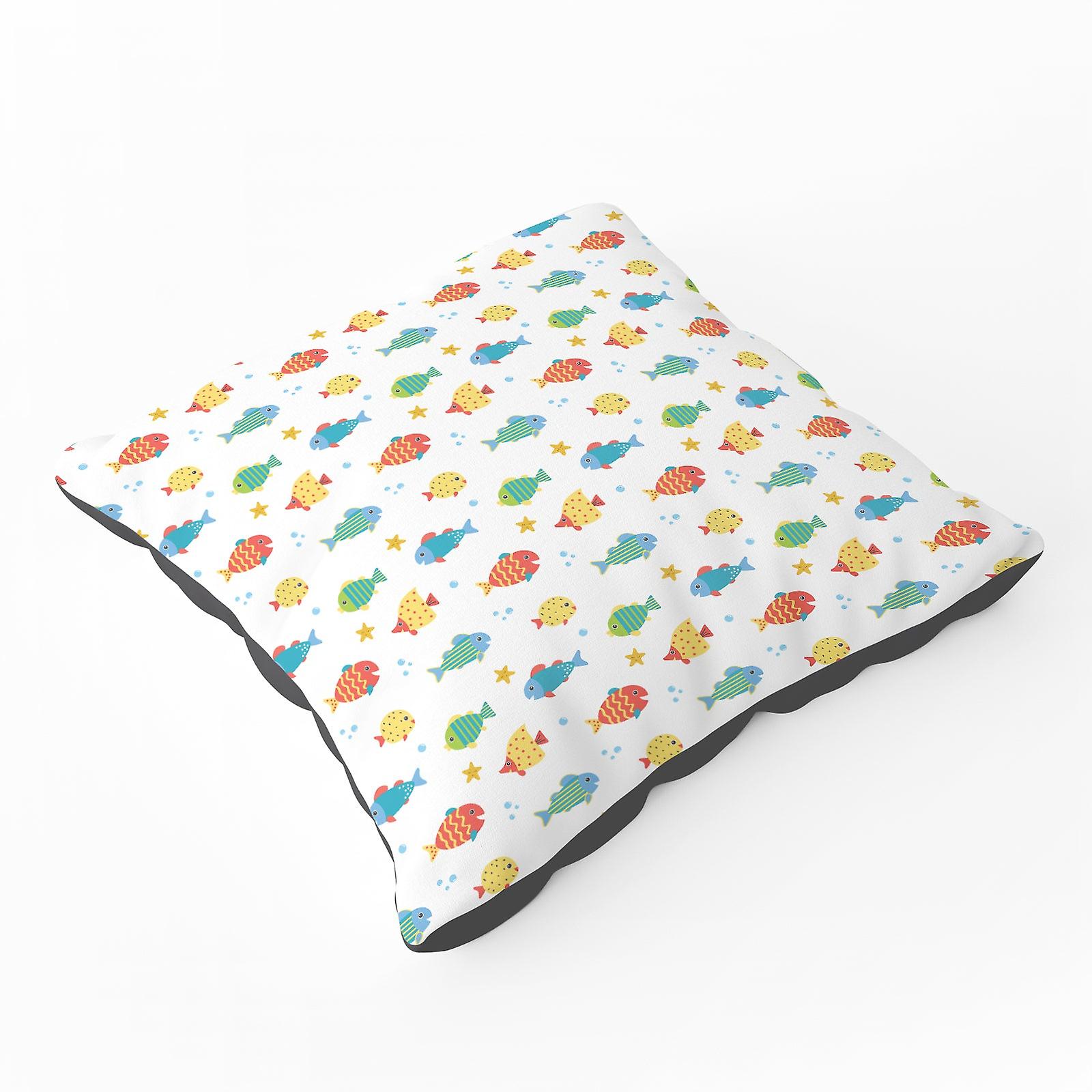 Swimming Fish Floor Cushion