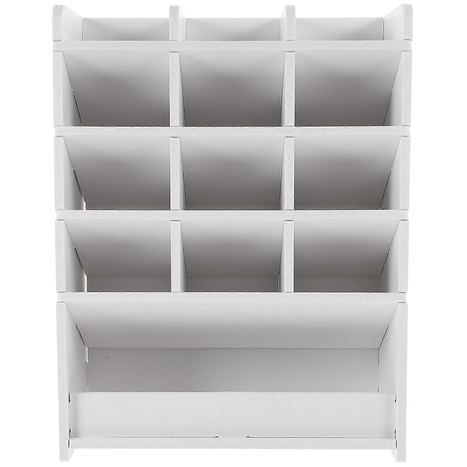 Desk Organizer Large Capacity DIY Pen Organizer Box Desktop Stationery Storage Box for Office Home