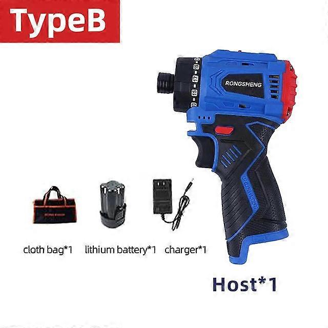 16.8V Brushless Lithium Hand-held Rechargeable Screwdriver Electric Tool Torque Drill