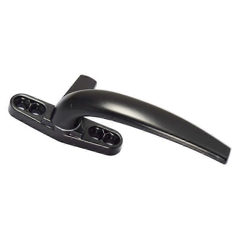 Window handle Open the flat aluminum window with open handle and lock the handle.