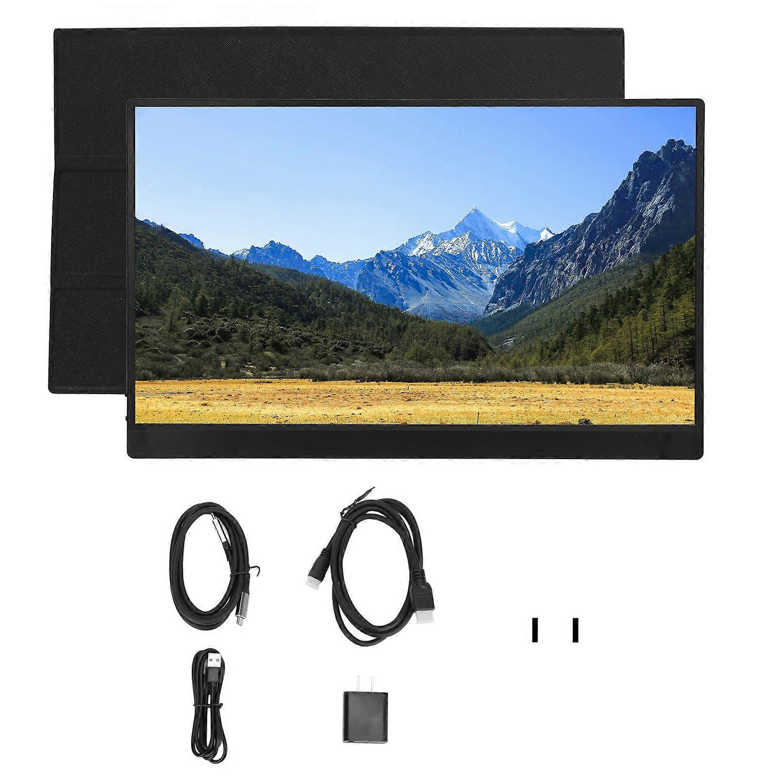 15.6inch Ips Screen Monitor 1080p 16:9 Screen Ratio Support Same Screen Display Hdr Lapotp Monitor For Pc Cellphone