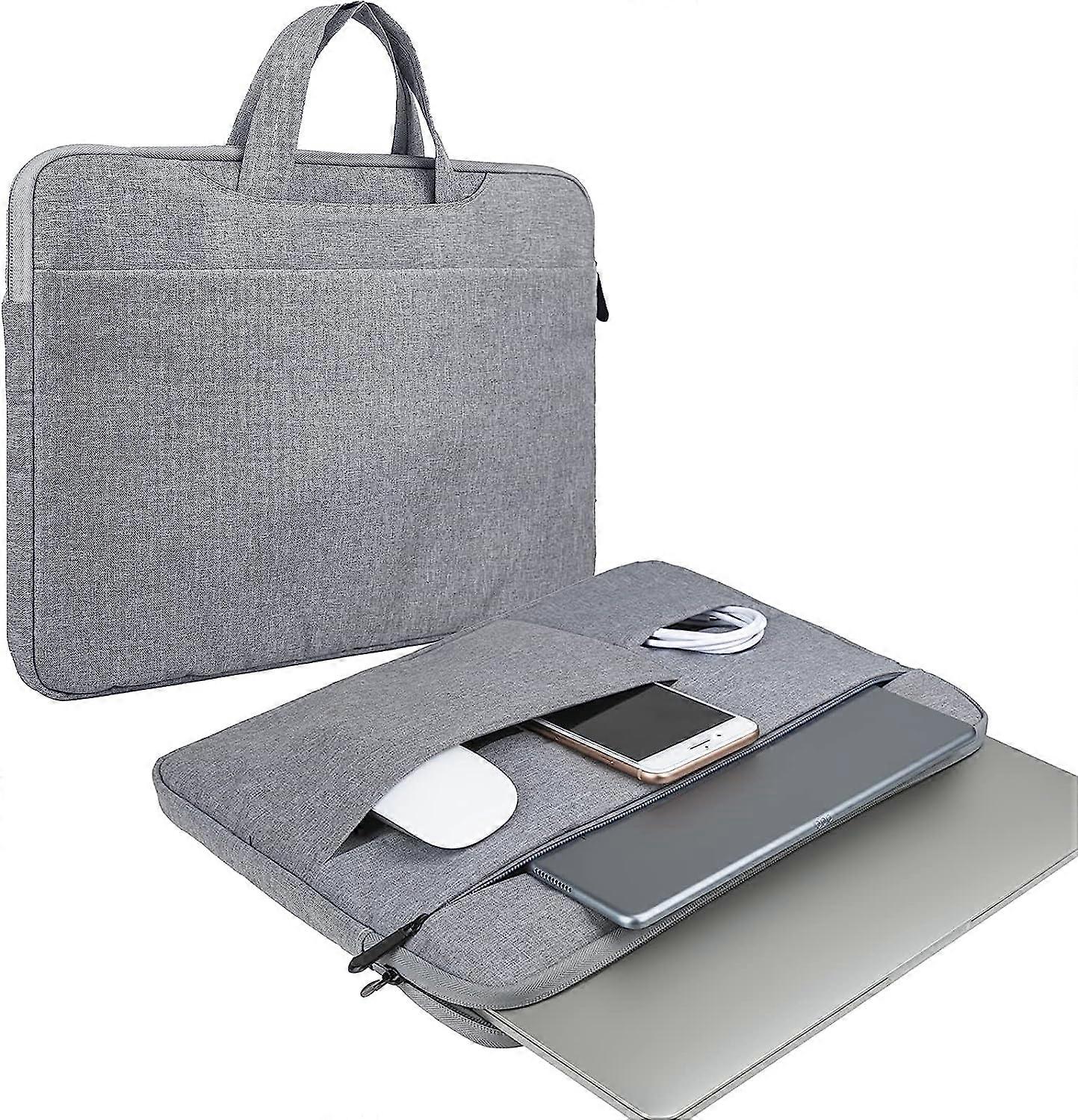 XIANRENG Laptop Sleeve Carrying Case Compatible with MacBook Pro A2485 M1 Pro Max Briefcase with Hidden Handle Multiple Pocket Protective Padded Polye