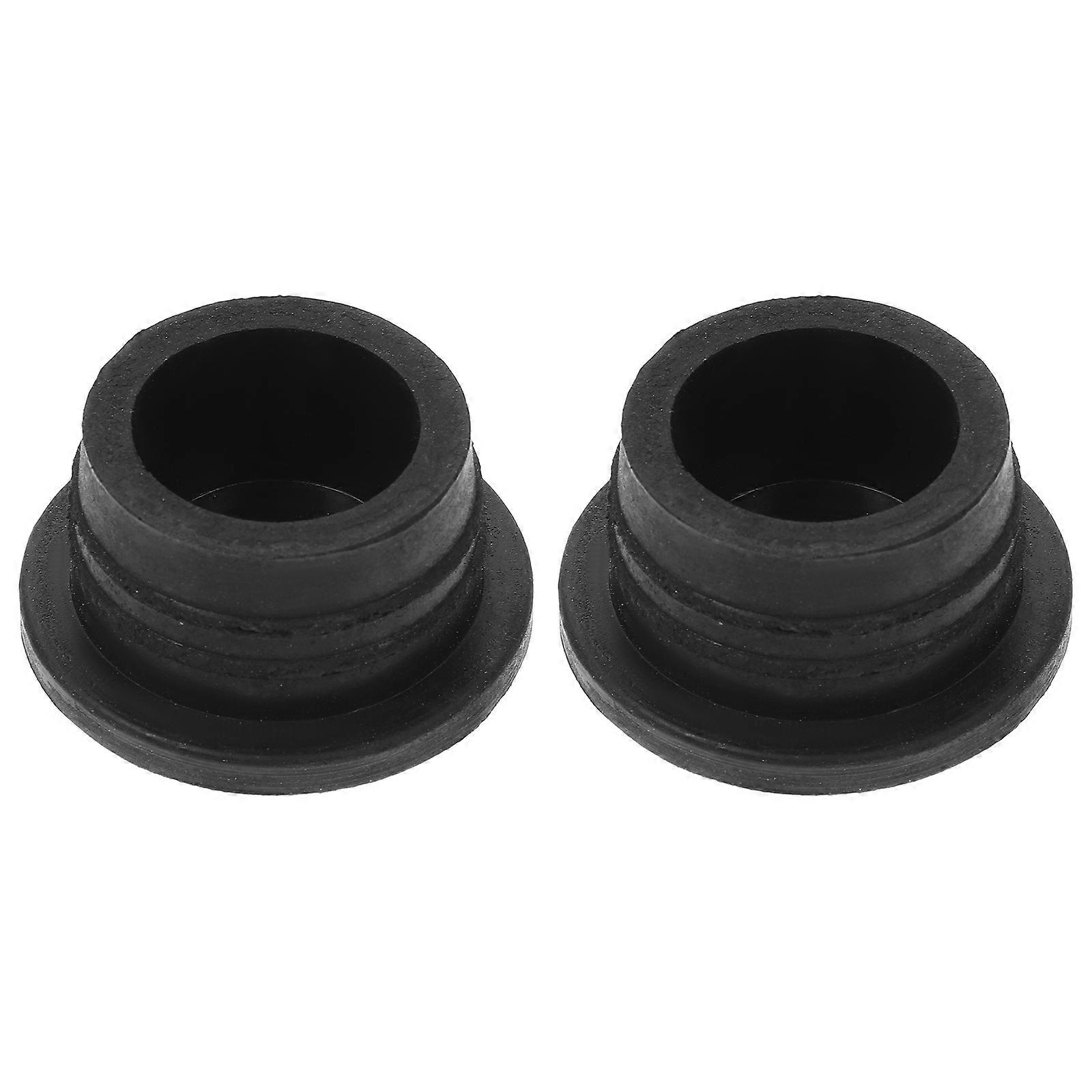 2pcs Swimming Pool Winterizing Plug Rubber Stopper Plug Pool Ladder Bumper Caps