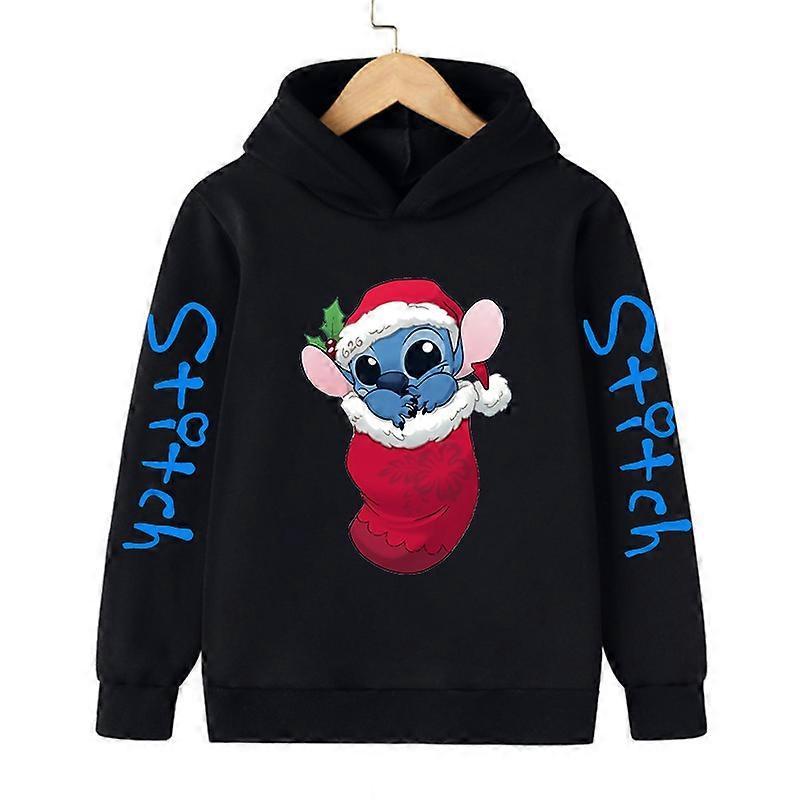 Cool Stitch Hoodie Children Cartoon Clothes Kid Girl Boy Lilo and Stitch Sweatshirt Manga Hoody Baby Casual Top