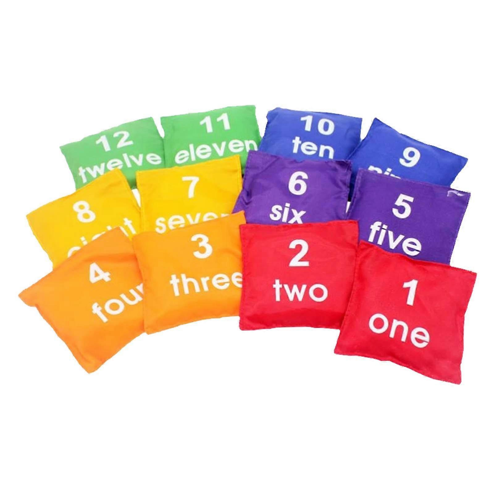 Beanbag Game Set Tossing Bag για υπαίθρια αυλή Παιχνίδια παιχνιδιών Κήπος Αριθμός πάρτι