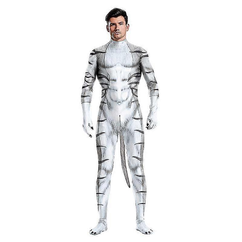 חיה לגברים סרבל מודפס תלת מימד תחפושת תחפושת