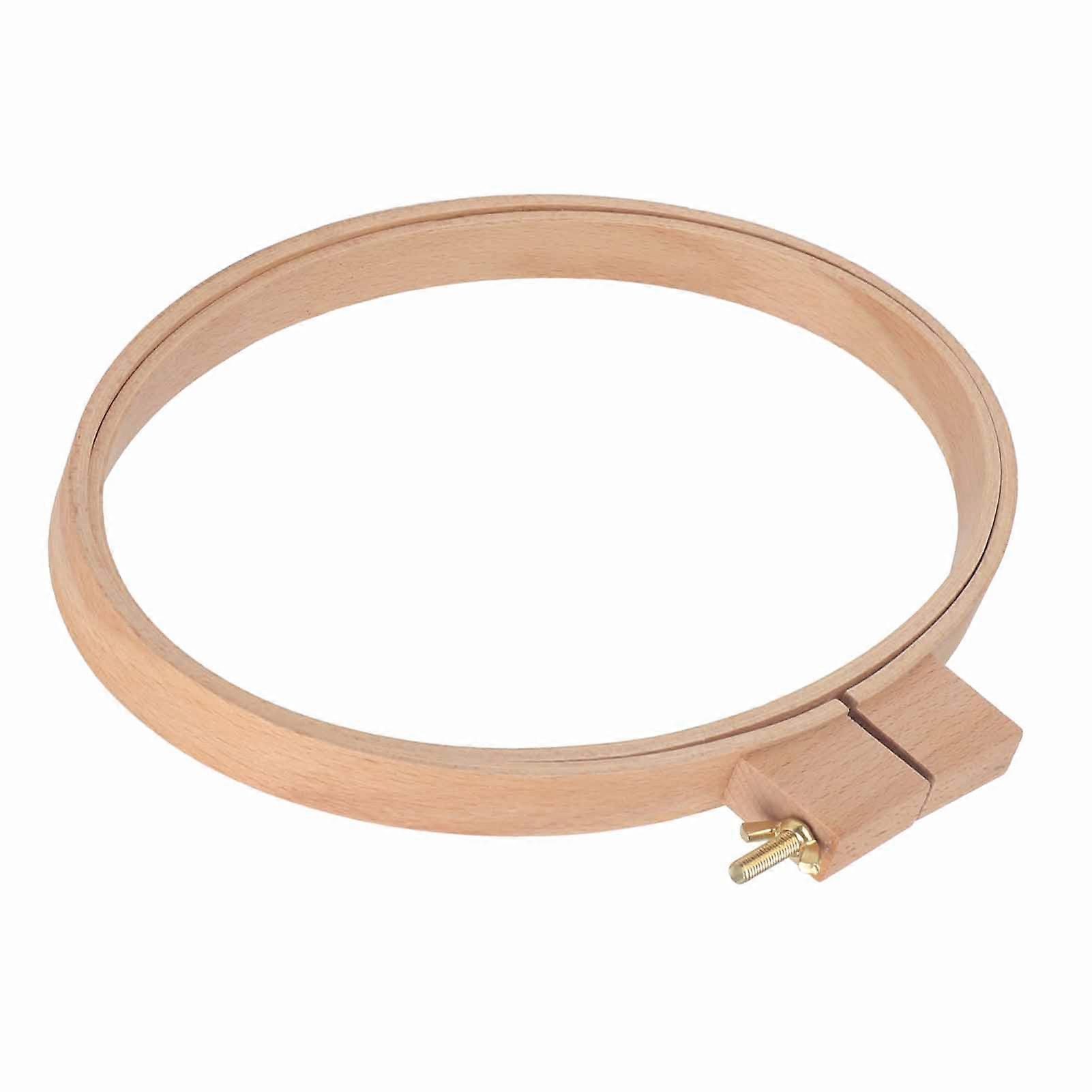 إطار تطريز خشبي دائري سميك للتطريز والخياطة المتقاطعة