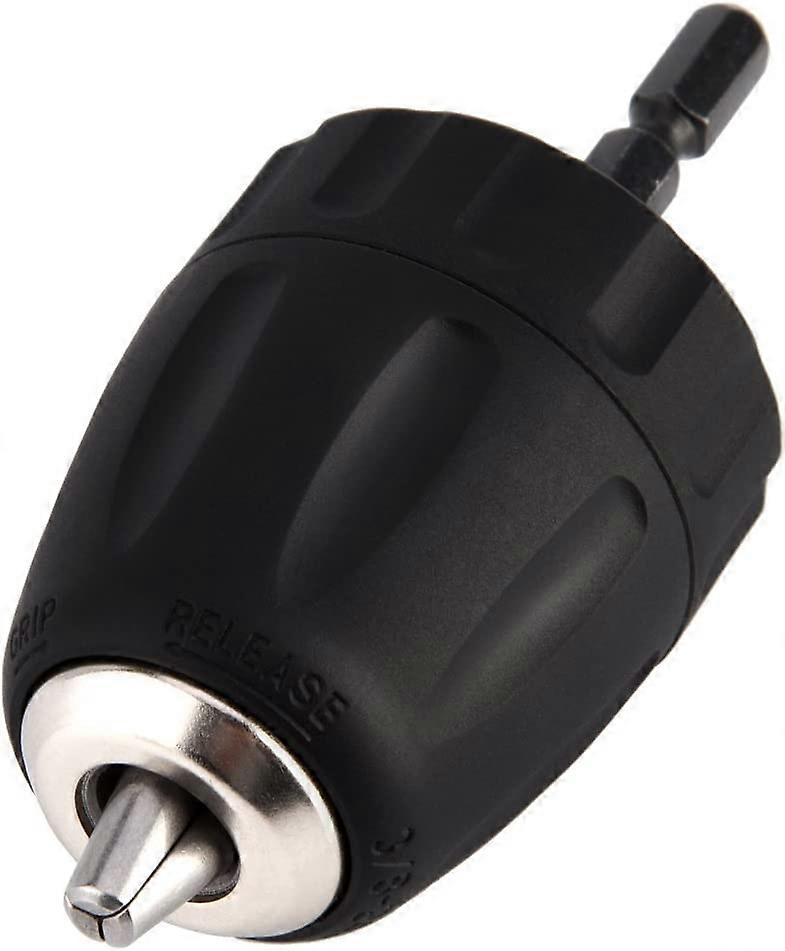 0.8-10Mm 3/8 « -24Unf Mandrel Forest Door Sans clé avec Hexagonal Socket Door 1/4 » Accessoires Nouveau Style Sans Foret