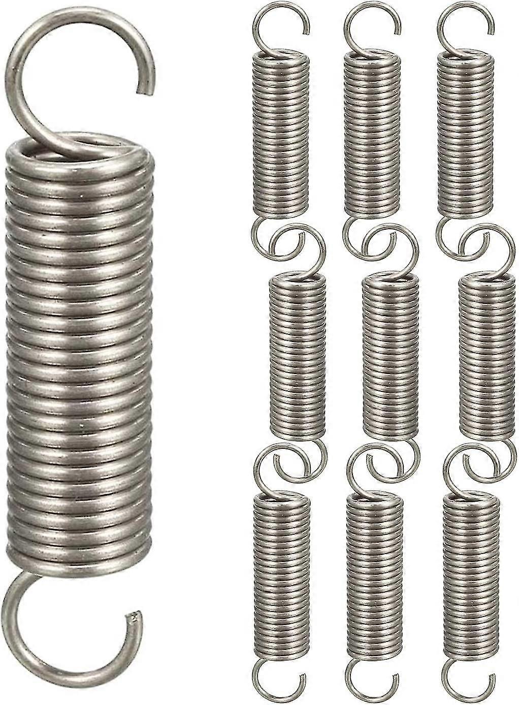 10pcs Double Hook Spring Extension Springs,compression Springs Spring Hook Spring Assortment,1.2*11*45mm