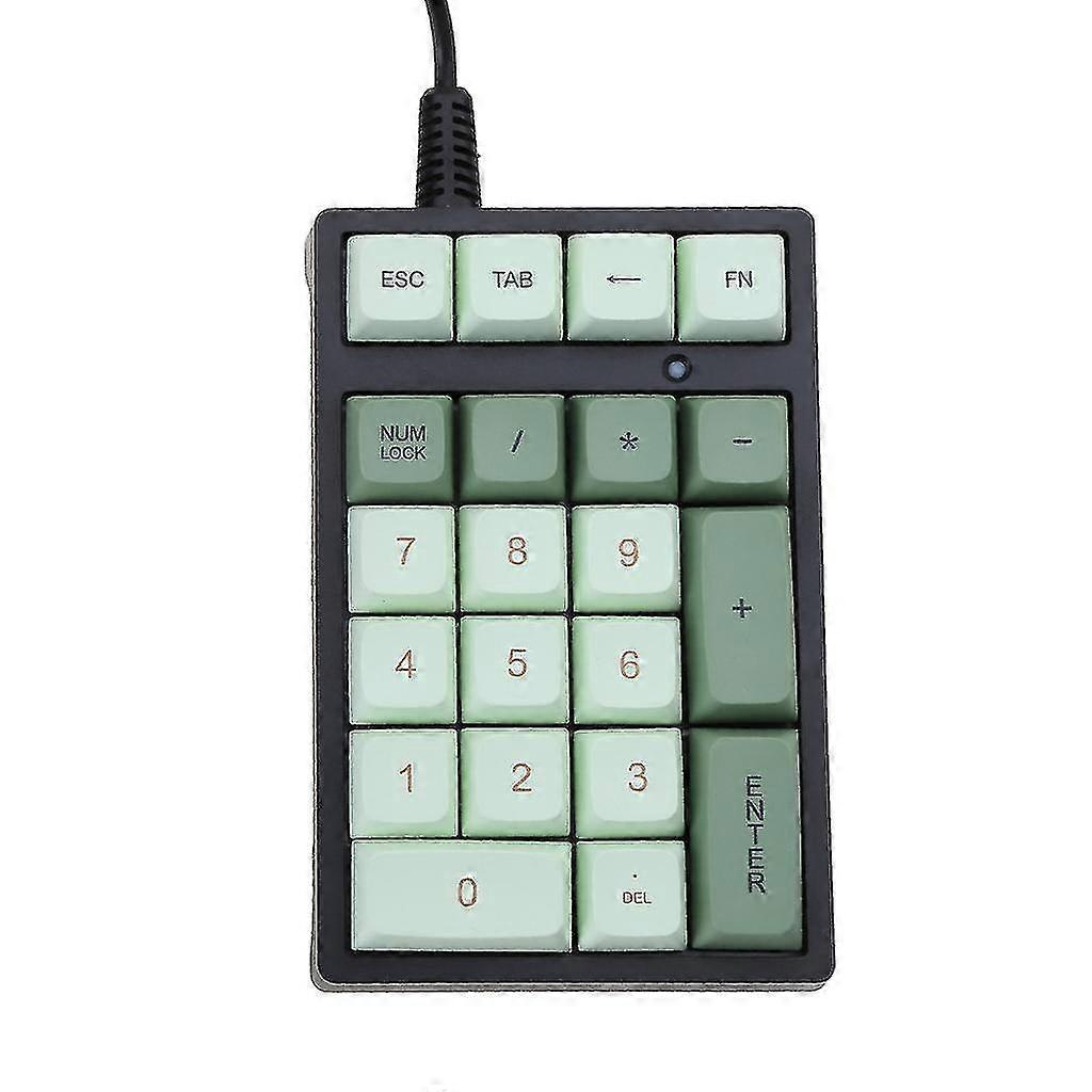 21-key Usb Rgb Numeric Keypad Digital Keyboard For Accounting Teller Numpad