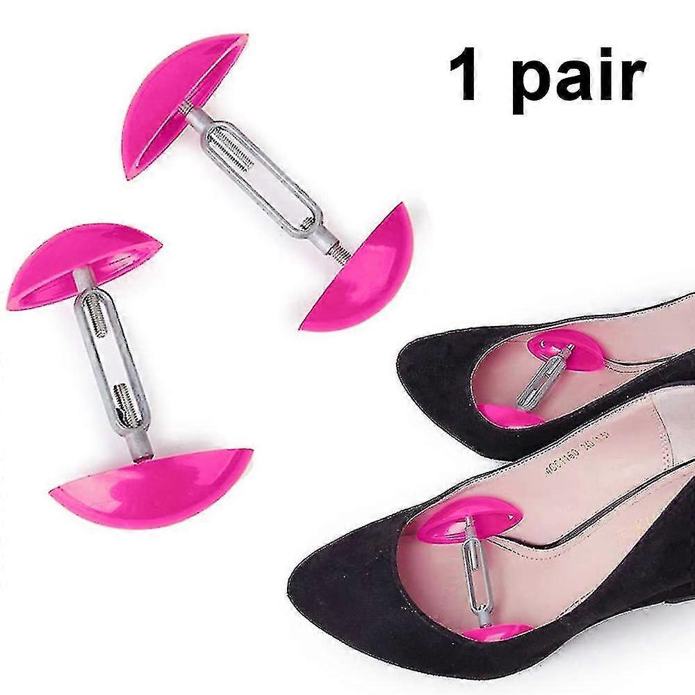 2pcs Men Women Shoe Stretchers Shaper Expander Width Extender Adjustable Mini Shoe Trees
