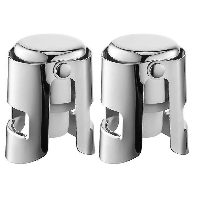 Champagne Stoppers with Stainless Steel Champagne Saver