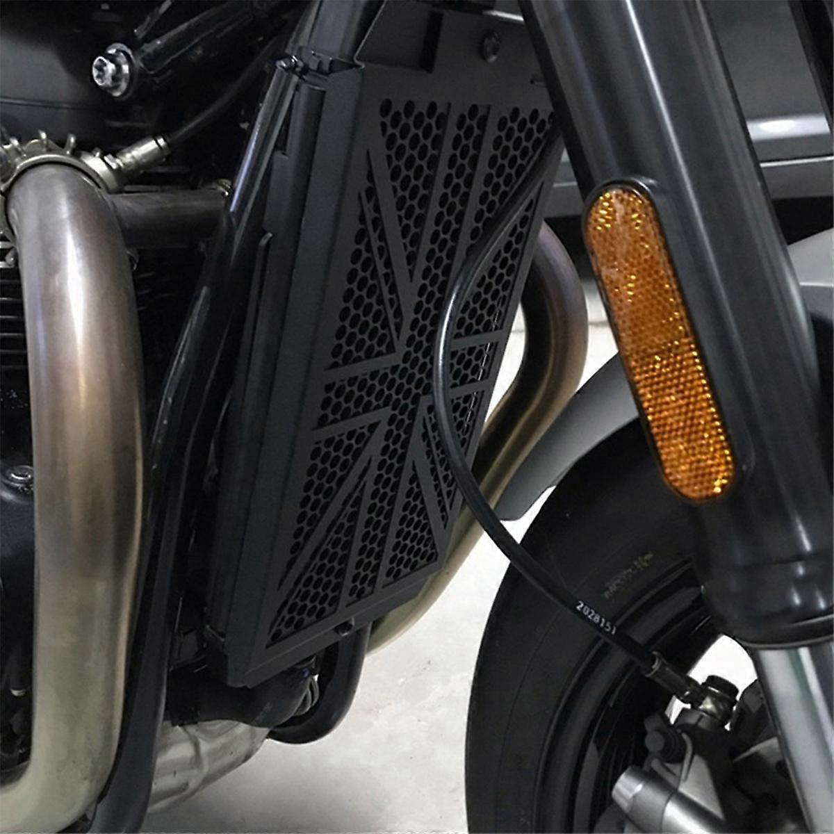 T120 Radiator Guard For Bonneville T100 T120 Street Scrambler Motorcycle Radiator Guard ...