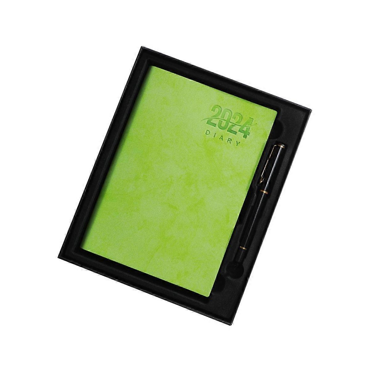 2024 A5 Week to View Diary Full Year Planner Organiser Hardback Cover with Gift Box Set for Christm