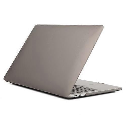 Capa protetora estilo fosco para MacBook Pro 16,2 polegadas A2485 2021 (cinza)