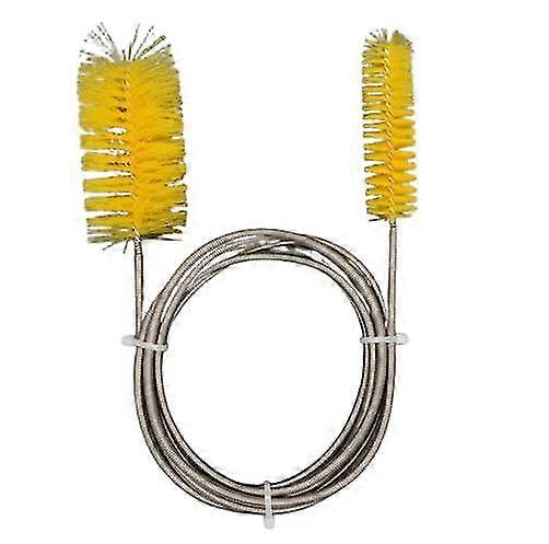 Rengjøringsbørste for vannrør, fleksibel avløpsbørste, fjær i rustfritt stål