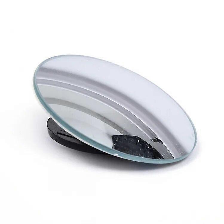 Car Blind Spot Rear View Mirror Wide Angle Adjustable Small Round Mirror 360 Rotation Reverse Auxiliary Rearview Convex Mirror
