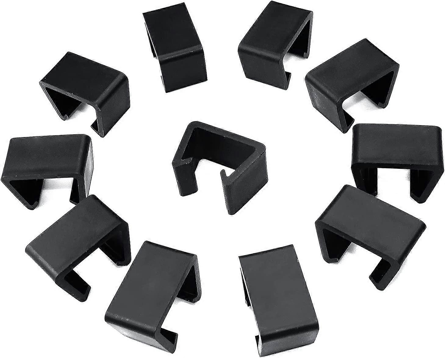 12 st Rotting möbelklämmor Möbler Inriktningsklämmor Fästklämmor för rottingmöbler Sektionskoppling för rottingstolar, för utomhuskläder