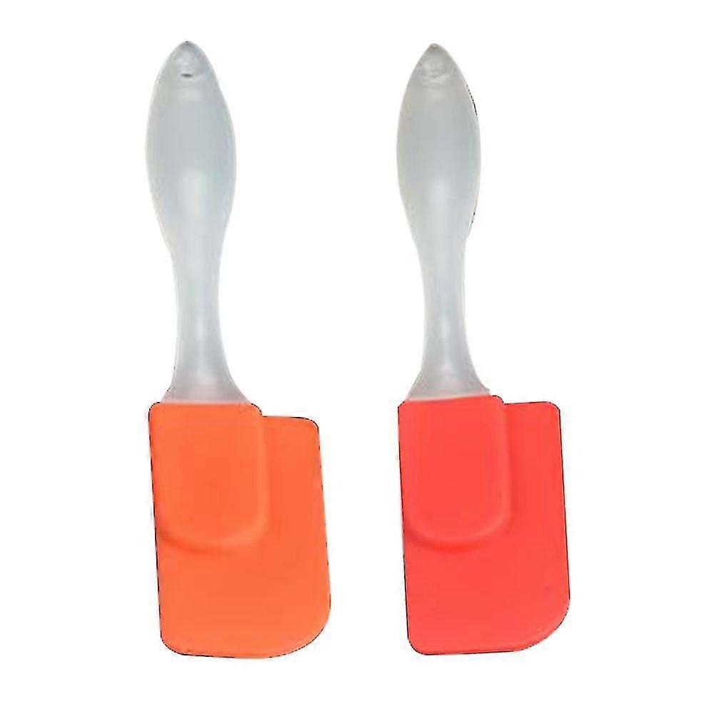 Silicone Spatula Set, 2 Pcs Heat Resistant Spoon For Cooking