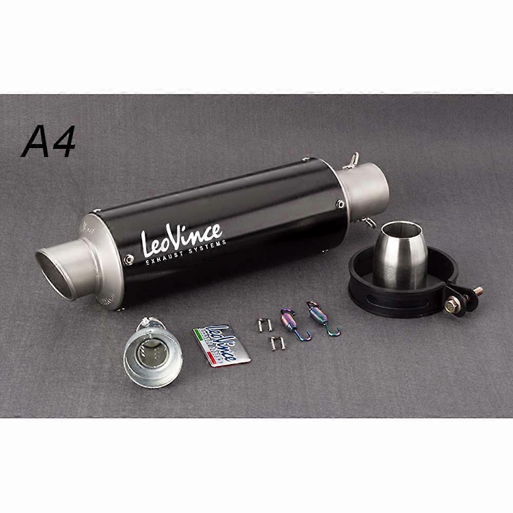 Universal Motorcycle Exhaust LeoVince Muffler Dual Left Right Side Escape Moto E Mark DB Killer for pcx nmax Z1000 Z900 FZ6N R3
