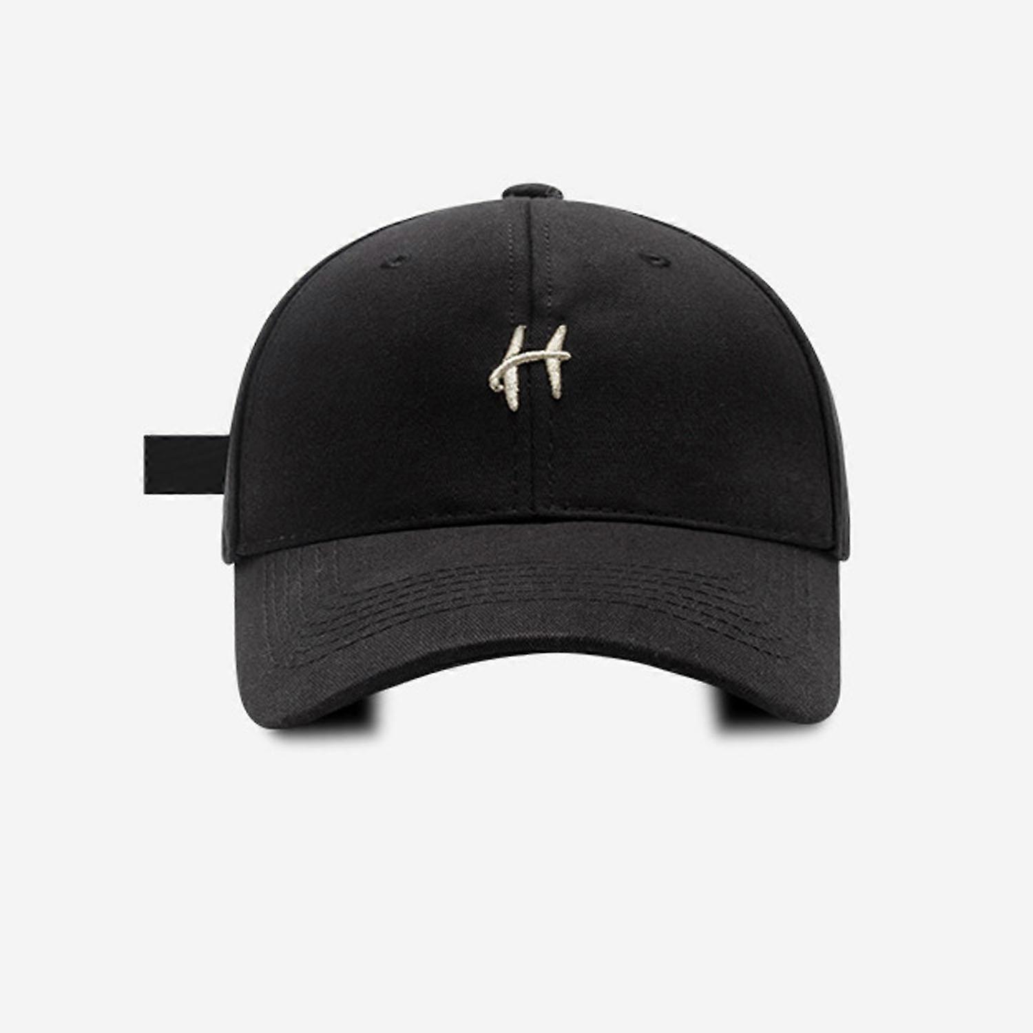black baseball cap
