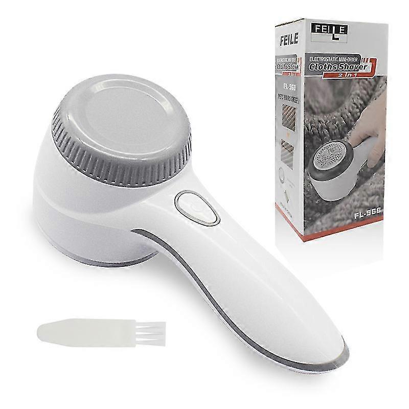2 In 1 Electric Lint Remover For Clothing Pellets Spool Machine With Fluff Brush Fabric Shaver Clothes Ball Anti Pilling Razor