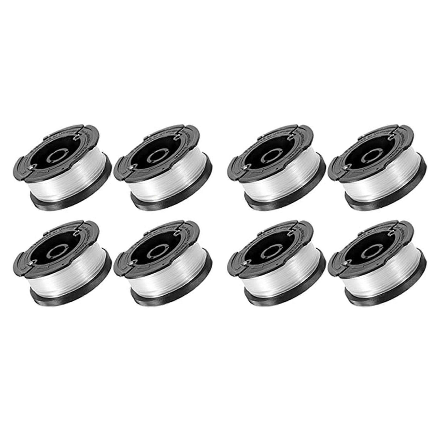 8 Pcs Line String Trimmer Multifunctional Autofeed Weed Grass Trimmer Replacement Spool for -100-3Z