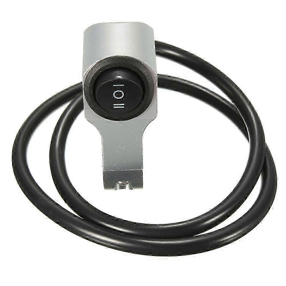 Motorcycle Handlebar Switch Three-gear Aluminum Alloy Switch 12V Headlight Fog Spotlight ON/OFF Button Switch For Scooter ATV
