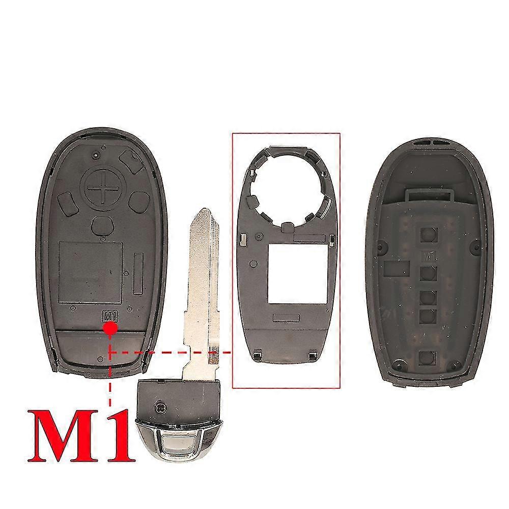 2bt Smart Card Key Shell Pour Suzuki Vitara Alivio S-cross Sx4 Swift Car Remote Emergency Key Replacement Case L1 Dallas M3