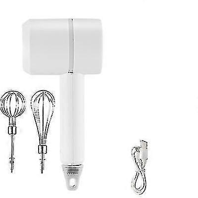Wireless Electric Whisk Household Mini Butter Automatic Whisk Cake Baking Handheld Rechargeable Mixer Pink