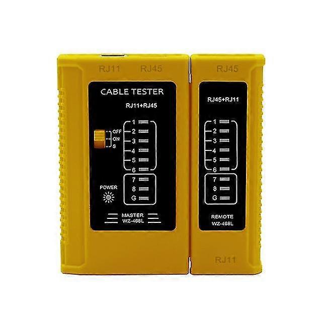 Network Line Tester Network Cable Tester Multifunction Tester Phone Cable Line Checker-1 Set Of Rj45 / Rj11