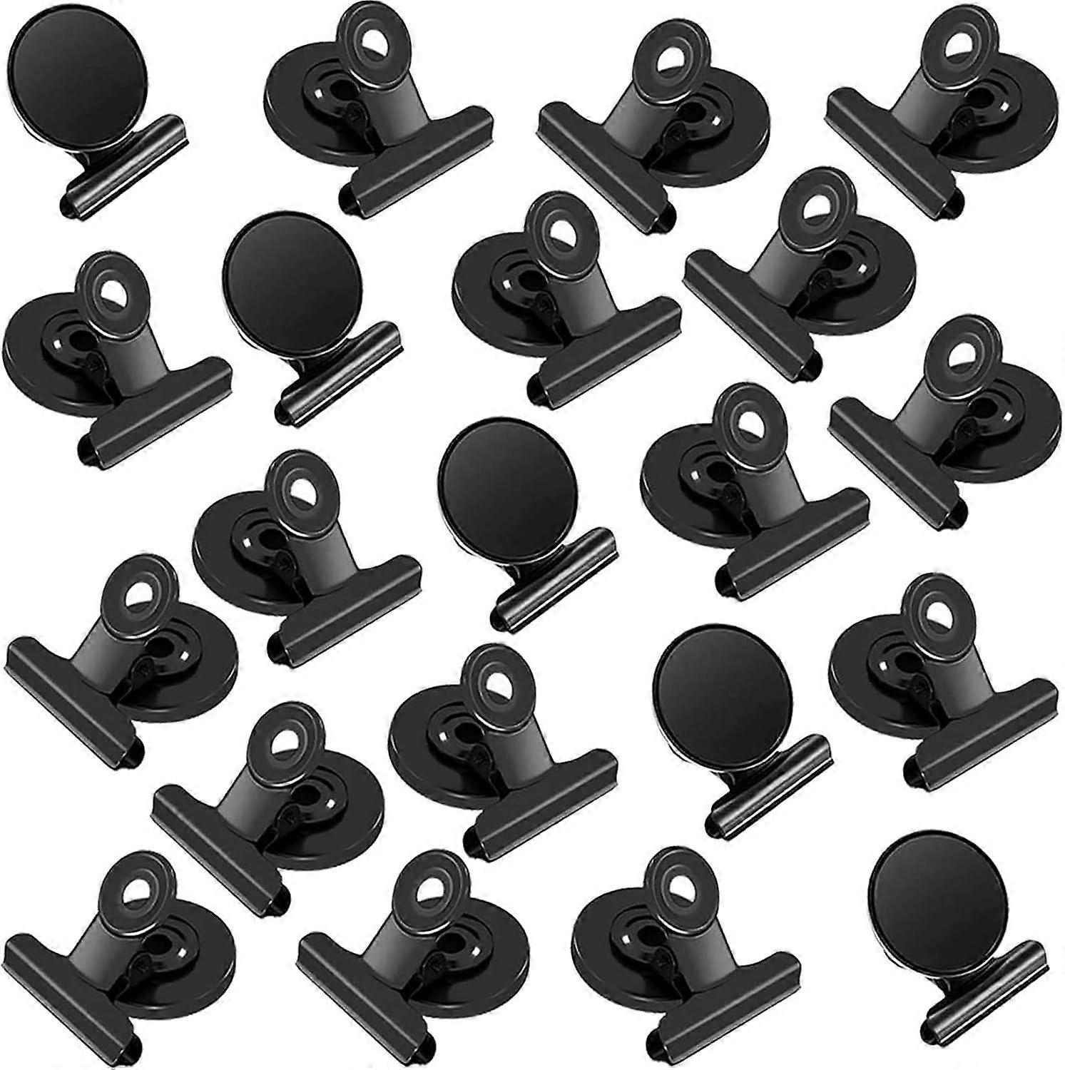 20pack Fridge Magnets Refrigerator Magnets Magnetic Clips Heavy Duty Detailed List Display Paper Fasteners on Home& Office& Teaching