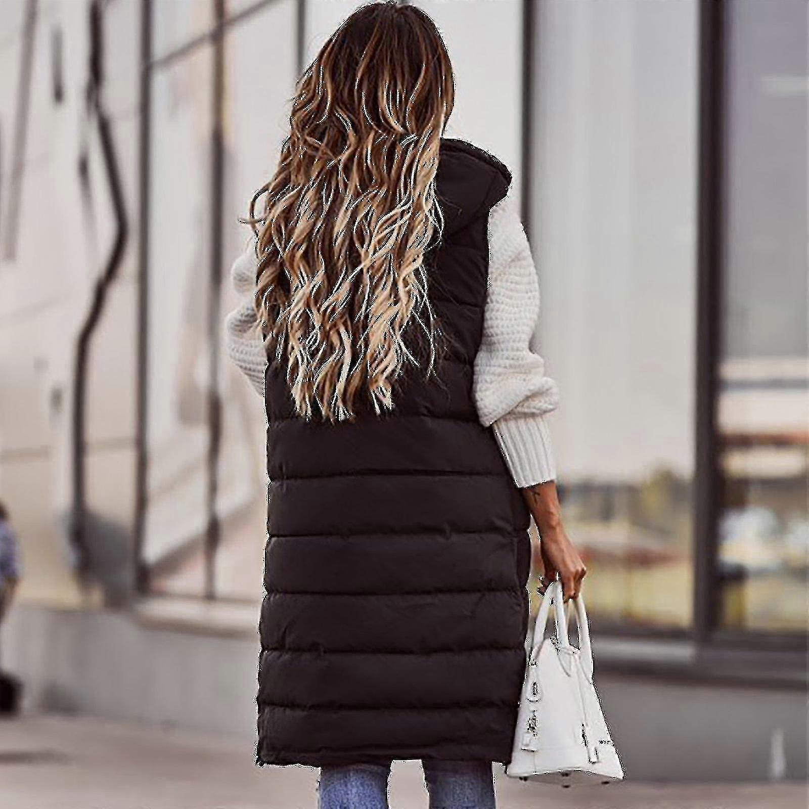 Black Rose Women's Padded Vest Jacket
