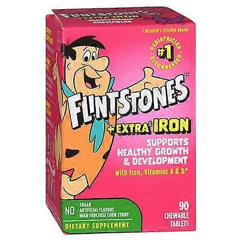 Flintstones Childrens Multivitamin Plus Iron ,90 Tabs