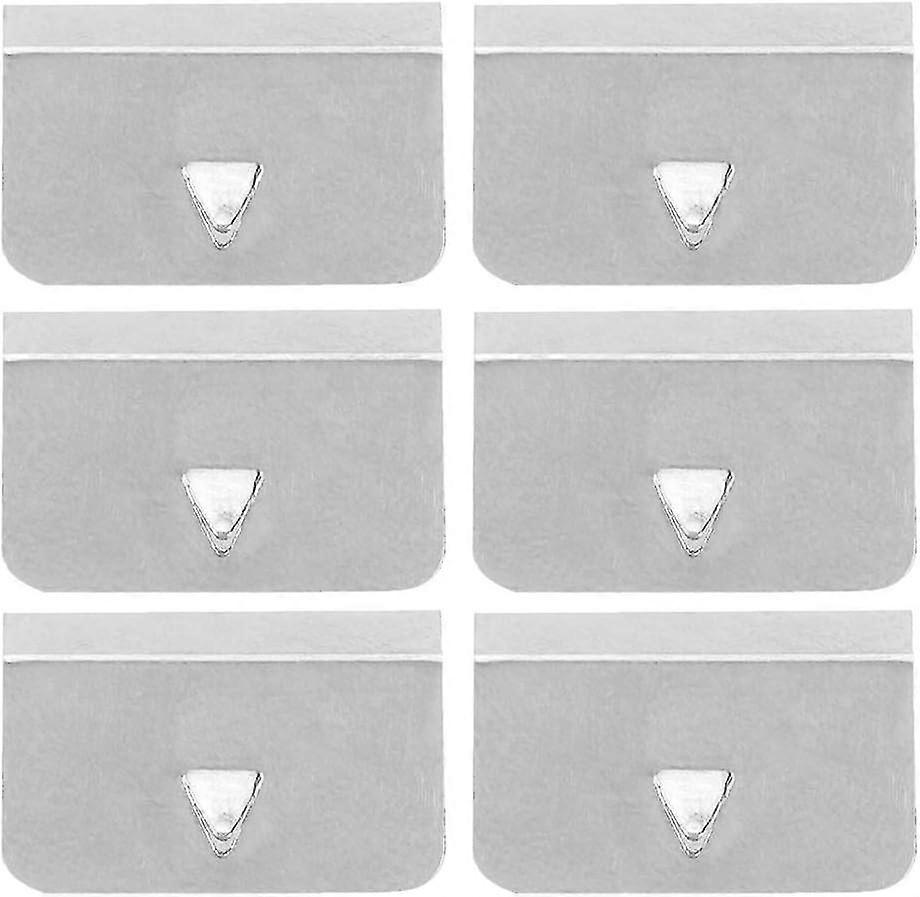 Wind deflector clips,Fixing Retaining Clips,Universal Car Wind Rain Deflector Channel Stainless Steel Fixing Retaining Clips Set (6pcs)