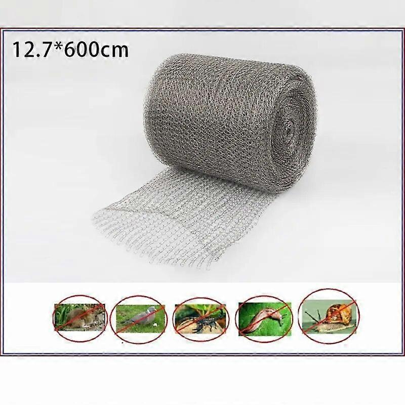 Copper Mesh 3-12M Blocker for Hole DIY Hole Filler Multi-Purpose Copper Fill Fabric Ideal for Distilling, 100% Pure Copper Roll