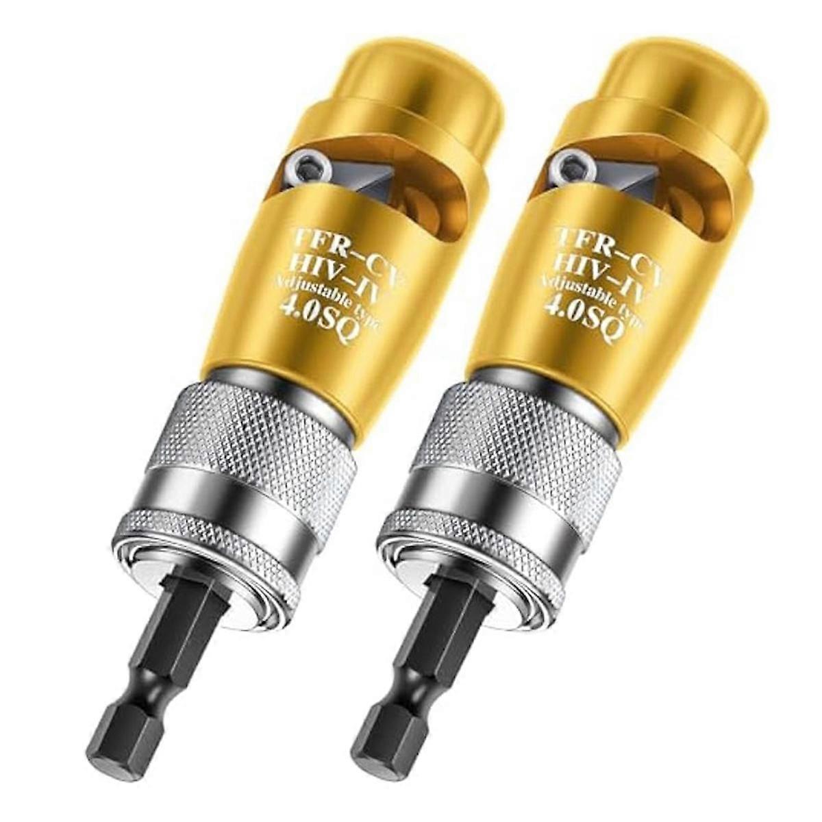 2Pcs Wire Stripper,Fast Wire Twisting Tool for Drill, Electrical Wire Twister, Power Drill Wire Str