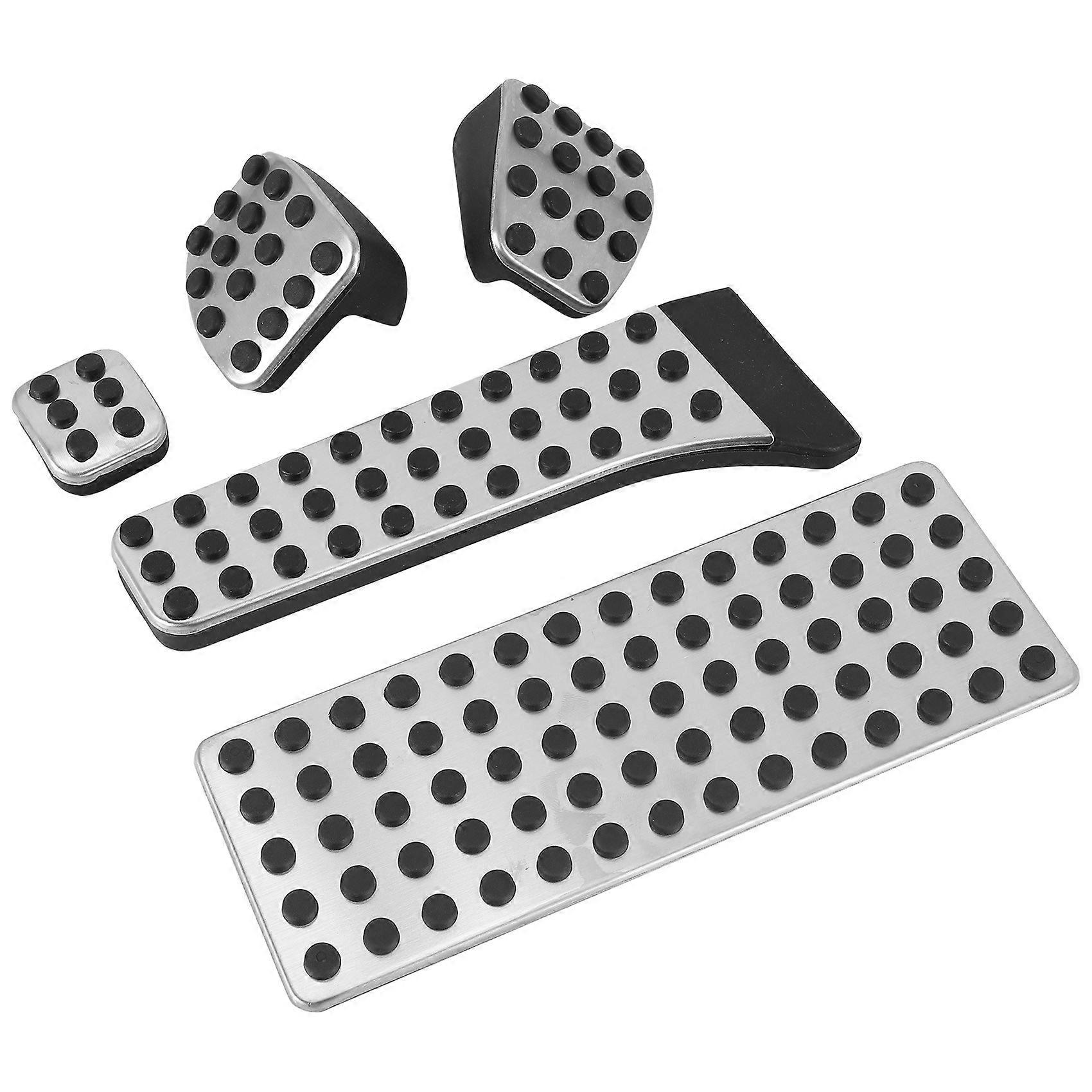 5PC Car Pedal Cover Accessories with Footrest for W203 W222 W213 W205 W204 W211 W212 W210 X204 W218