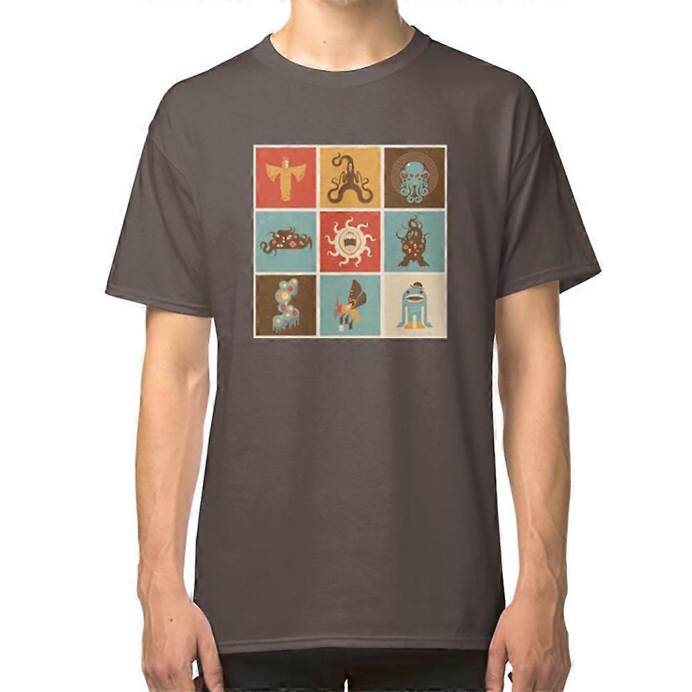 A Lovecraftian Squares póló