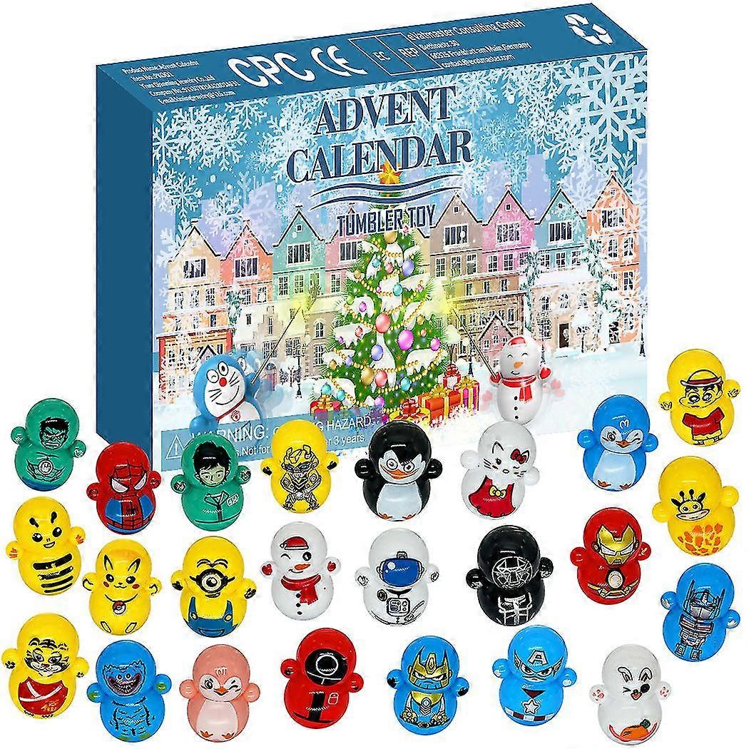 2023 Juladventskalender Jultumlare Blind Box Kit -m34