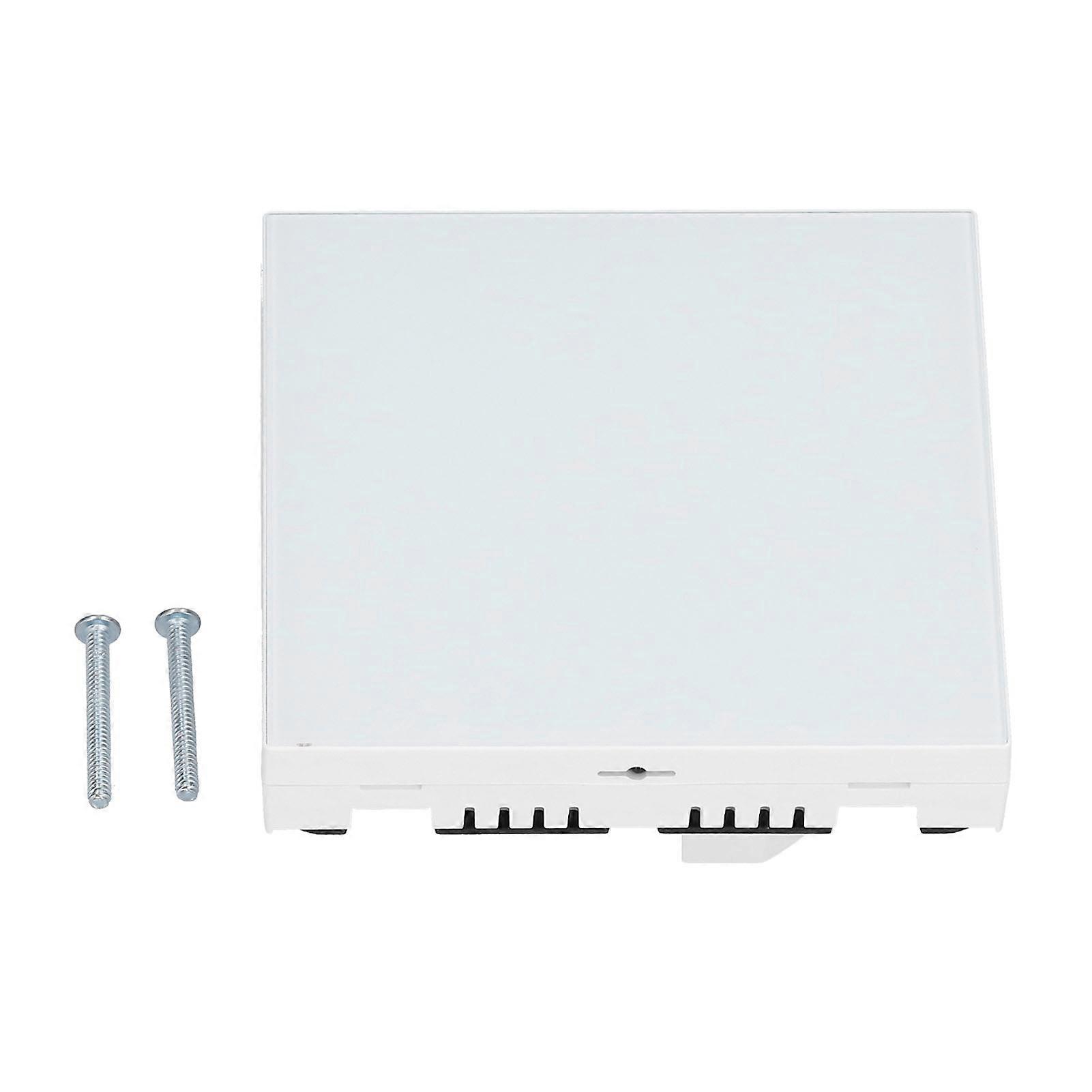 For Tuya WiFi Electric Heating Thermostat Intelligent Temperature Controller Phone APP Control White(3A For Water Heating Wall Furnace AC230V 50/60Hz)