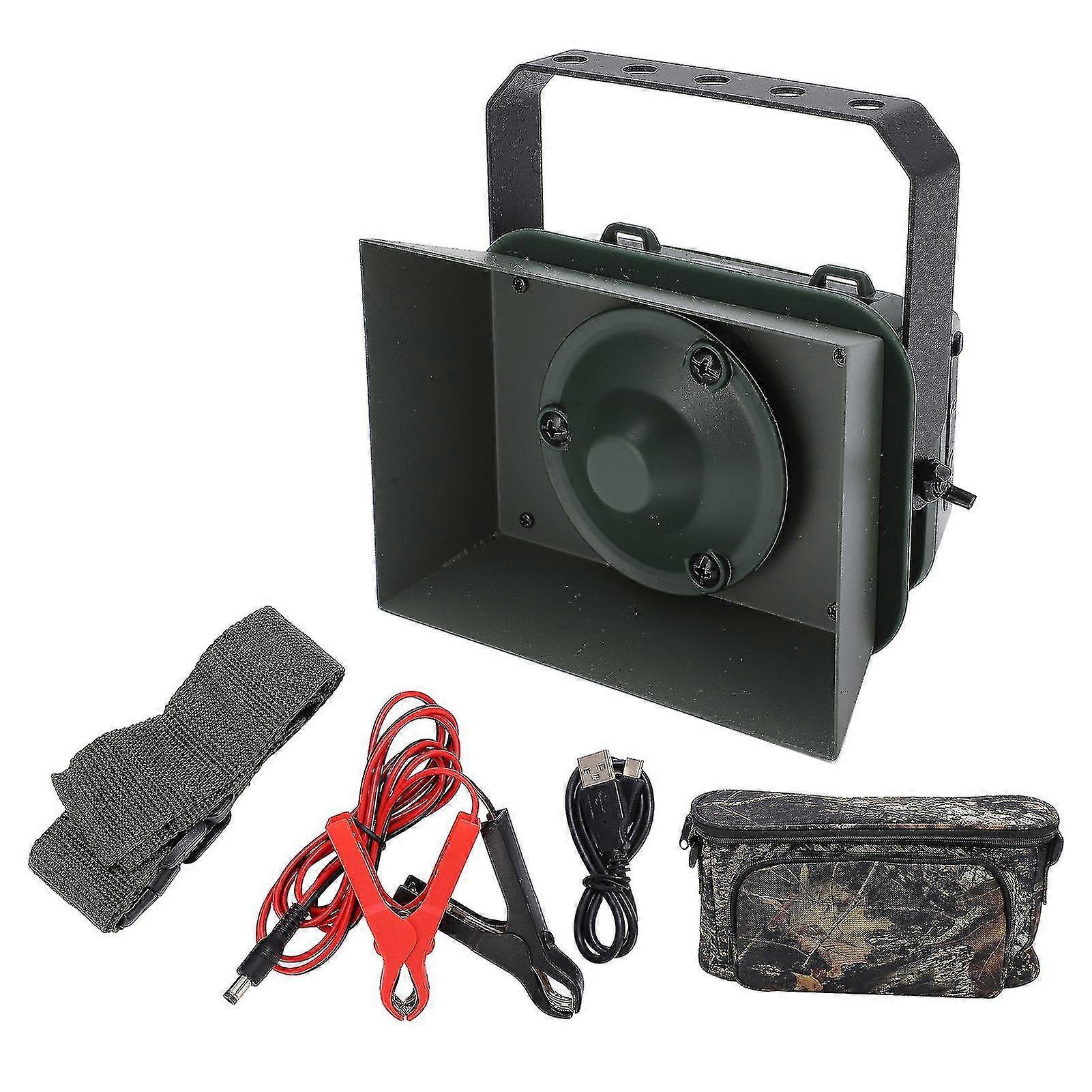 ماء الصيد الطيور المتصل سبائك الألومنيوم في الهواء الطلق الطيور مشغل الصوت 60W